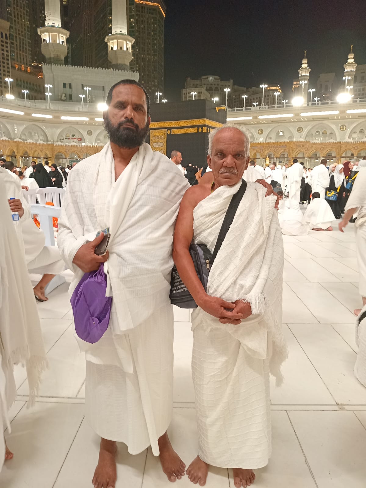 Pilgrimage family moment